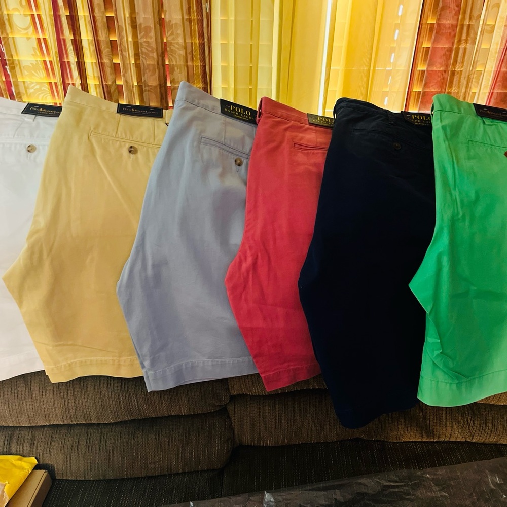 Men 9” Ralph Lauren shorts